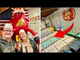 We Had The BEST TIME Visiting The Jelly Belly Factory In California!