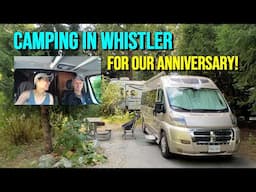 Whistler Camping for our Anniversary plus Checking Out the Whistler Olympic Park Campground