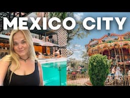 Mexico City Travel Vlog - Part 2 (Six flags Mexico, Tacos & Roma Norte)