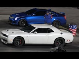 Cadillac CTS-V vs Hellcat and vs Demon