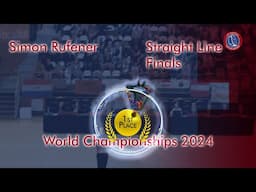 Simon Rufener World Championships 2024 in Gymwheel Men Straight Line Finals 1st Place