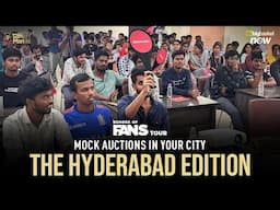 Echoes of Fan Tour: Mock Auction, Hyderabad Edition | RCB 12th Man TV