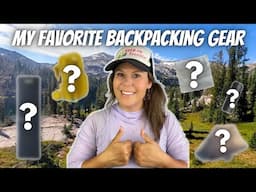 My Favorite Backpacking Gear I Used on Trail This Year | 2024