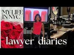 LAWYER DIARIES | nyc influencer events, creator tips, routines, trader joes haul, weekly vlog