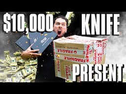 Someone Gave us their $10.000 Knife collection!!!And it was insane…