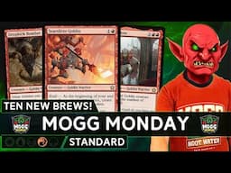 🆕 Ten New Brews! - Just Another Mogg Monday - 🔴🔴🔴 - Mono-Red Goblins - (Foundations 📚 Standard)