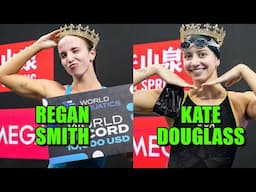 World Cup Queens Regan Smith & Kate Douglass Reflect on Superb Swims, Travels in Asia, & Friendship