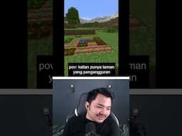 REACT MEME MINECRAFT LUCU INDONESIA!! #233 #shorts