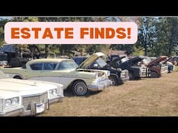 Oklahoma Car Collection Auction Walk Around! 1930s to 80s Cars, Trucks, Tractors & Thunderbirds!