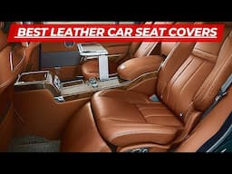 Upgrade Your Ride: 5 Best Leather Car Seat Covers on Amazon! 🚗💺 | Ultimate Comfort & Style!