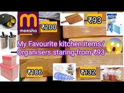 Meesho Kitchen items  You Must Have/Spacesaving organizers /kitchen containers/kitchen Organisers