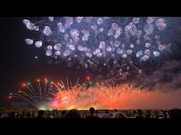 Tonegawa Hanabi 2024 - 900m Closing show by Yamazaki - 利根川大花火大会 2024