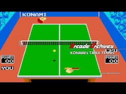 Arcade Archives KONAMI's TABLE TENNIS