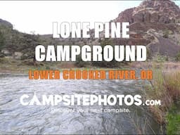 Lone Pine Campground - Lower Crooked River, OR