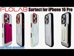 Show off Phone 16 Pro with FLOLAB Surtect: 13 ft Drop Protection * Slim * Clear * Swappable Buttons!