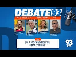 Dízimo, oferta e primícias - O que diz a Bíblia sobre dízimo, oferta e primícias? -Debate 93 - 22/11