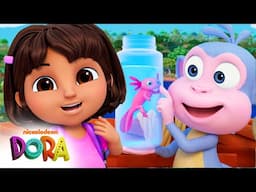 Dora & Boots Help Baby Axolotl Get Home! 💗 BRAND NEW SCENE | Dora & Friends