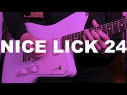 Nice Lick 24: Minor 6th Pentatonic Shred (kind of)