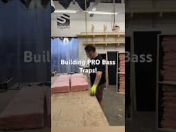 Building PRO Bass Traps at Signal Acoustics Shop!