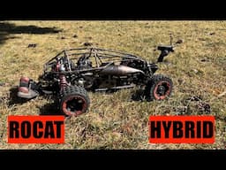 TAYLOR 35V1R+ROCAT HYBRID PARK RIP #bigrc #rccar #taylorrc #2stroke