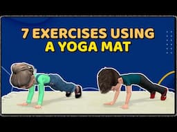 7 SUPER FUN EXERCISES FOR KIDS USING A YOGA MAT