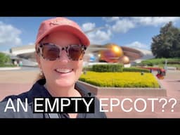 A Quiet Epcot Day!