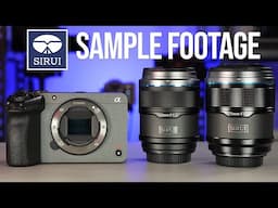 Sirui Sniper Lenses for APS-C/Super 35mm Sample Footage (No Talking)