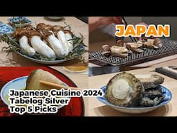 2024 latest! Tabelog Silver 5 selections! in Japan.