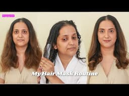 Party Ready Hair | How I Deep Condition my Frizzy hair with Hair Mask Routine