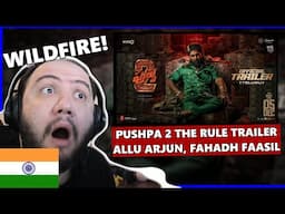 Pushpa 2 The Rule Trailer Reaction (Telugu) Allu Arjun, Sukumar, Rashmika Mandanna, Fahadh Faasil