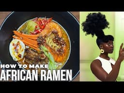 How to Make African Ramen: Easy Fusion Recipe | Kristline's Show - Ep 16