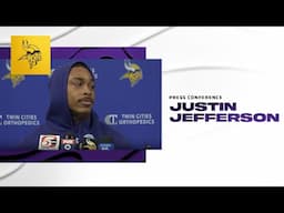 Justin Jefferson on Coverage He Expects From Bears & Aspiration to Lead the League in Receiving