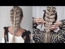 Stacked Ponytail - EASY DIY