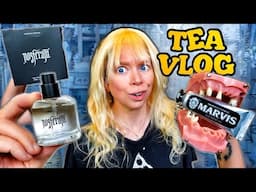 TEA VLOG November/Fall! (Vampire Perfume, Pudding Hair Dye, Designer Toothpaste?)