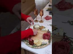 Christmas wreath grazing platter ❤️🎄