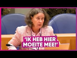 Complete chaos voor aanvang debat met Faber