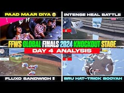 FFWS GLOBAL FINALS 2024 KNOCKOUT STAGE - DAY 4 ANALYSIS | FREE FIRE WORLD SERIES GLOBAL FINALS 2024