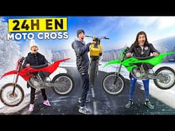 24H AVEC NOS NOUVELLE MOTO CROSS 🔥🏍️ ( Meilleur video de ma vie)