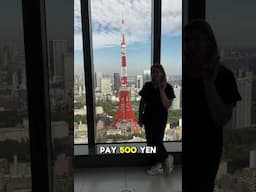 Does Japan’s tallest building have the best Tokyo Tower view?