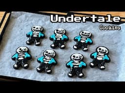 Undertale Sans Boss Megalovania Cookies (Halloween Recipe Idea) アンダーテール サンズ ボス メガロバニア クッキー ハロウィン レシピ