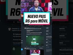 NUEVO PAÍS AÑADIDO a RAINBOW SIX MOBILE #shorts