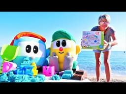 Spiele im Sand - 4 Folgen am Stück - Spielspaß mit Nicole - Baby Born, Leo und Lifty am Meer