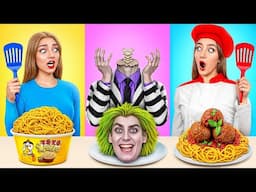 Me vs Beetlejuice Cooking Challenge by Multi DO Smile