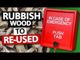 Creating an Emergency Wine Box from Rubbish Wood