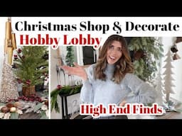 Christmas Hobby Lobby Shop & Decorate With Me 2024 / Amazing Holiday Deals You Won't want to miss!