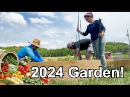 Planting My 2024 Vegetable Garden!