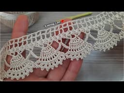 Fantastic 3D Flower Filet Crochet 🌸 Easy Shawl & Cover Pattern for Beginners | Tığ İşi Örgü