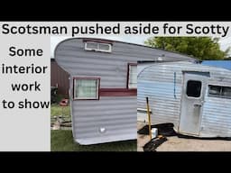 EP393 Interior work on the Scotsman. Serro Scotty Takes over vintage camper.