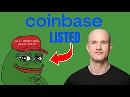 Pepe Listed on Coinbase and Skyrocketed! The Next Big Meme Coin Is Obvious!