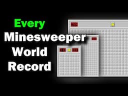 Every Current Official Minesweeper World Record As Of Today